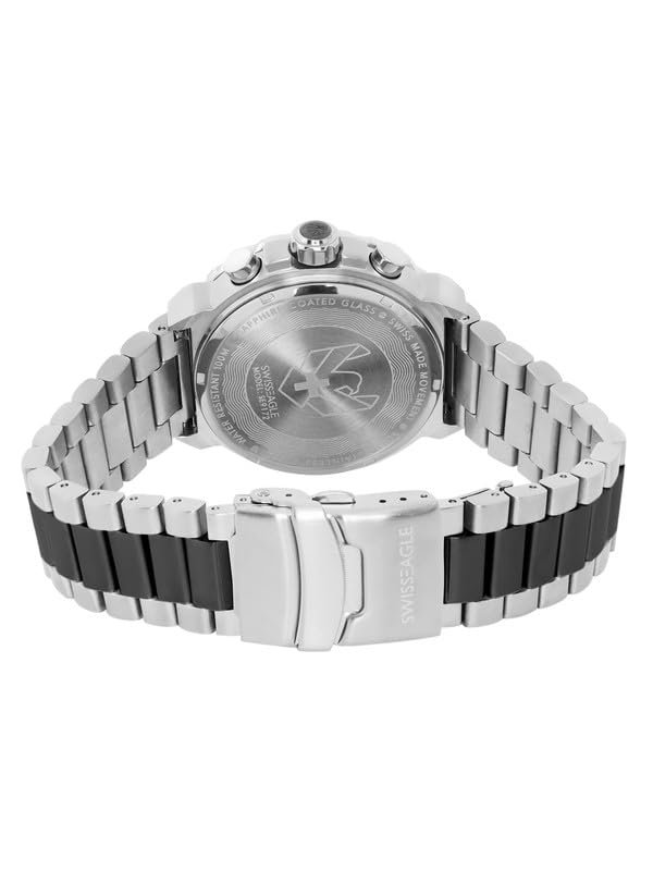 Image of Swiss Eagle Analog Stylish Watch for Men Water Resistant Fashion Watch Round Shape with 3 Hand Mechanism Wrist Watch to Compliment Your Look /Ideal Gift for Male