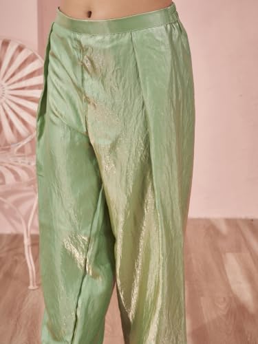 Image of Womanista Farshi Salwar Suit for Women| Farsi Kurta Set with Dupatta