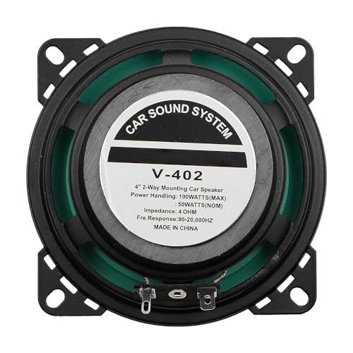 DollaTek 2PCS 4 Zoll Lautsprecher Car Audio 40W Koaxial Car Audio Lautsprecher Vollfrequenz-HiFi-Lautsprecher