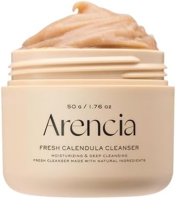 Arencia Calendula Rice Mochi Fresh Cleanser - Moisturizing & Deep-Cleansing (50g)
