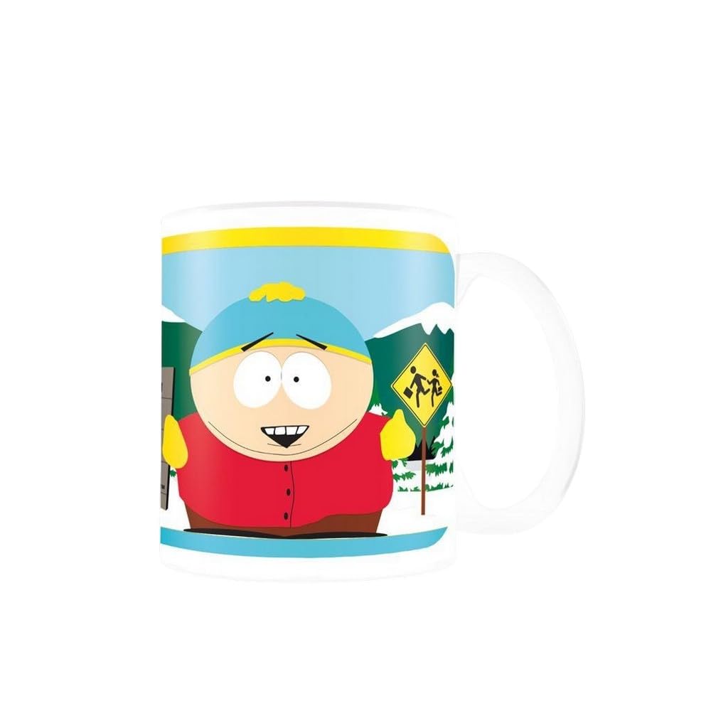 Pyramid International White South Park Cartman Ceramic Pod Mug – Durable And Fun Cartoon Coffee Mug, Microwave & Dishwasher Safe, 11Oz, Ideal For Fans Of Eric Cartman