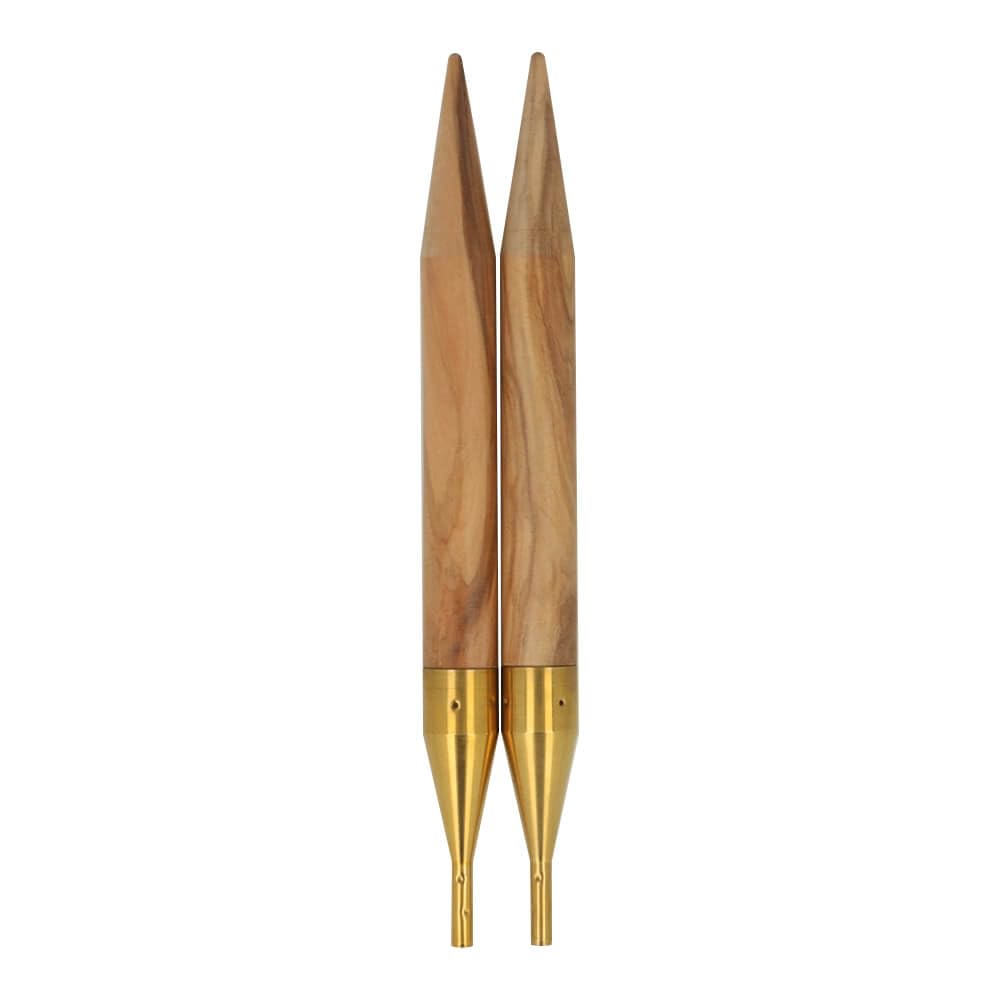 AddiClick Nature Olivewood Interchangeable Needle Tips 12.0 mm