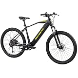 F.lli Schiano E-Jupiter, Bicicleta Electrica MTB, 27.5', Batería 36V 15Ah Extraíble, Motor 250W 55Nm, Bici Electrica de Montaña, Unisex Adulto, Negro