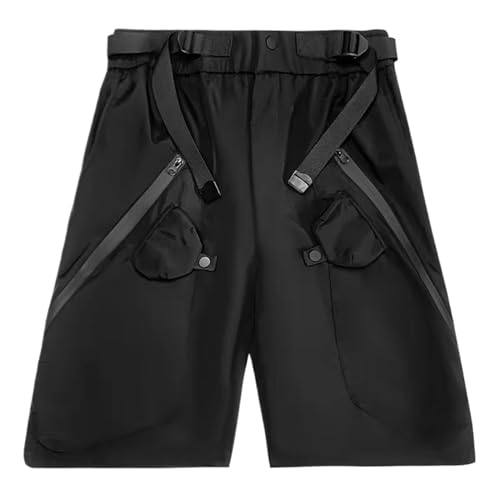 Short cargo tactique homme streetwear idéal pour les festivals et sorties urbaines d'été