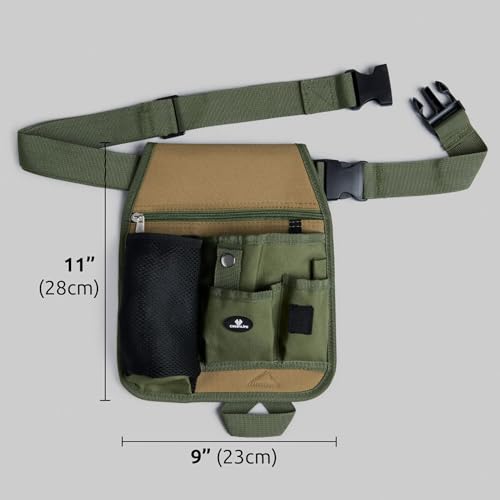 Case4Life Unisex Práctica Jardinería Jardín Florista Cintura Cinturón para Herramientas Bolso Porta Bolsa - Garantía de por Vida