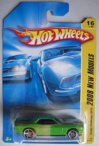 Hot Wheels Dodge Challenger SRT8 2008 Verde 1:64 miniatura 1