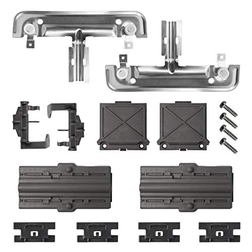 W10712394 Dishwasher Rack Adjuster Replacement Kit for Whirlpool KitchenAid Dishwasher W10253546 AP5956100 W10350376