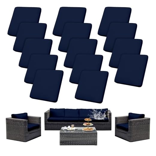 SUKAIKEQA Outdoor Cushion Covers Set