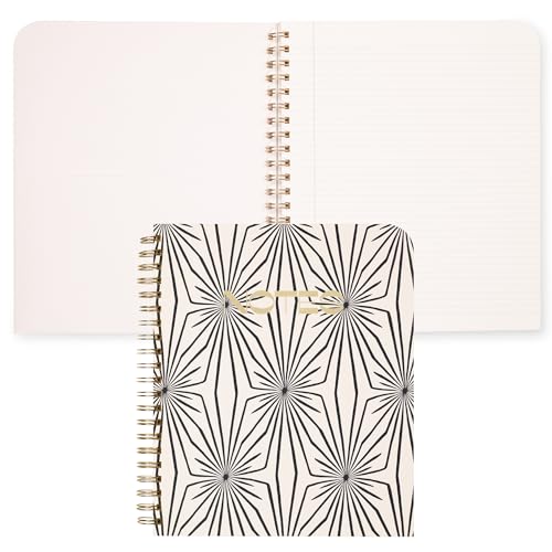Carnet à spirales ligné idéal pour organiser vos projets professionnels et de cours