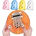 SUPVOX 32Pcs Kalimba Finger Sleeve Finger Guards Kalimba Finger Picks Guitar Finger Protectors Ukelele Picks Guitar Fingertip Protector Silicone Harp Ukulele