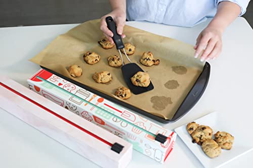 ChicWrap Culinary Parchment Paper Refill Roll - 15\" x 66\', 82 Sq Ft - Professional Grade Parchment for all standard Parchment Dispensers - Cooking and Baking - Kosher Certified - Thumbnail 4