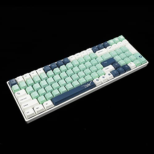 Image of 145 Heraldry Cherry Profile Dye Sub Thick PBT 5 Sides Keycaps Set for ANSI ISO 104 87 61 96 75 GMMK NCR80 Mx Keyboard