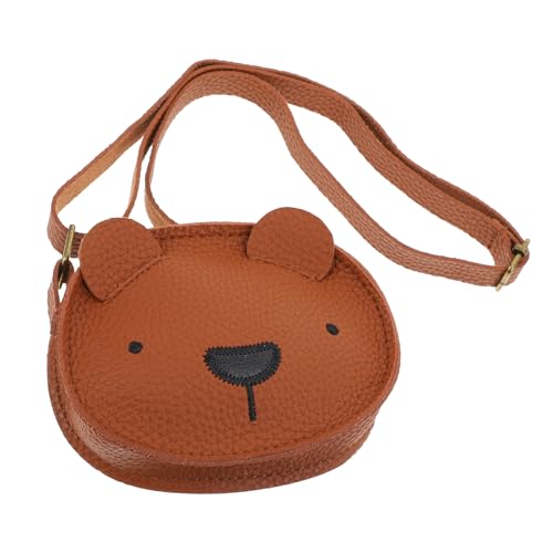 COLLBATH Leichte Cartoon Bär Umhängetasche Für Junge Mädchen Kleine Niedliche Crossbody Tasche Für Alltag Party Einkaufen Vielseitig Als Schulter Umhängetasche Geeignet