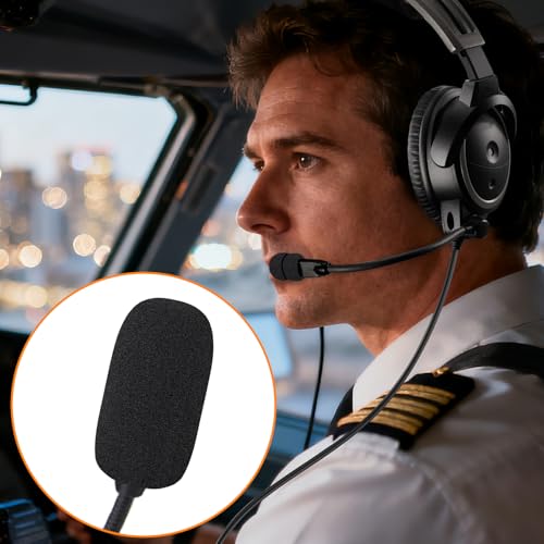 Image of SOULWIT Mic Cover for Bose Aviation (A20 /A30 /X A10) - Black