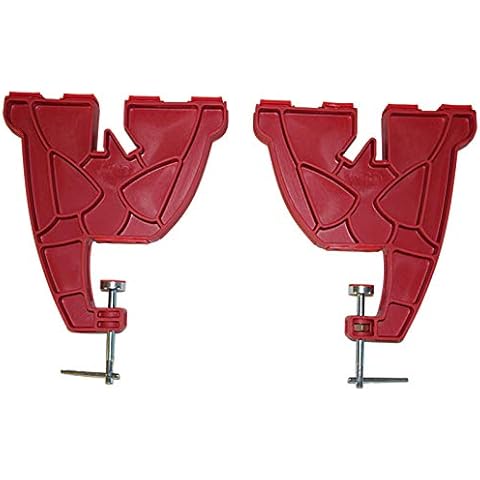 WSD Ski Snowboard Vise Tuning Vise Ski Snowboard Tune Vise Set Pair Red New Cover