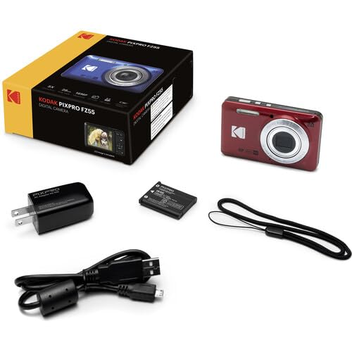 Buy KODAK Pixpro FZ55 Digital Camera Bundle, Includes: SanDisk