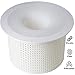 Produktbild TOPOWN 10 Packs Pool Skimmer Socken Perfekte Filterschoner zum Schutz Ihrer Filter, Körbe und Skimmer, der Wegwerf-Feinfilter für Ihren Skimmerkorb, Weiß
