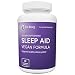 Dr. Berg Sleep Aid Vegan Formula - All Natural Support for Normal Sleeping Cycles to Fight Fatigue & Aids Stress - Best Non Habit Forming Supplements (1 Pack)