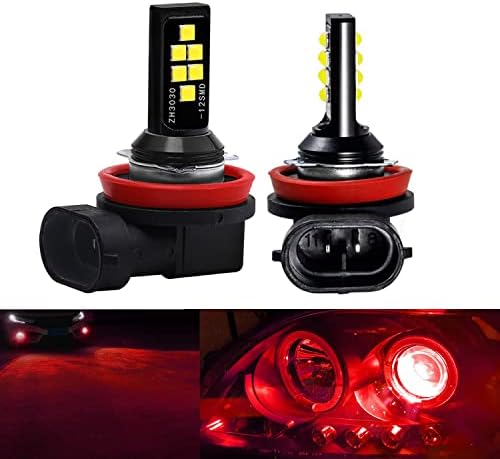 SOCAL-LED LIGHTING 2x HB4 9006 LED Fog Light Bulb Advanced 3030 SMD Bright Colorful Daytime Running DRL Lamp, Pink Purple