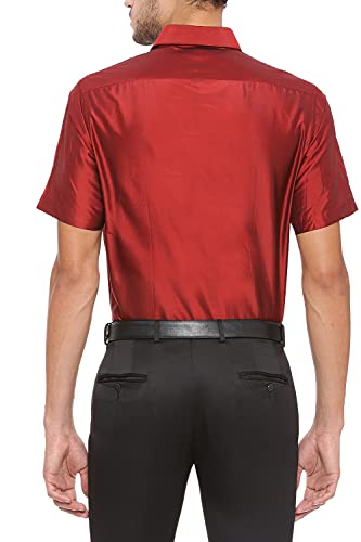 Image of Van Heusen Men's Solid Regular Fit Formal Shirt