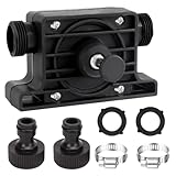 Tragbare elektrische Bohrmaschinenpumpe, Mini Elektrische Bohrerpumpe, selbstansaugende Transferpumpen mit Anschlüssen und Schlauchschellen für Haus, Garten, Öl, Diesel, müssen Sie eine Bohrmaschine