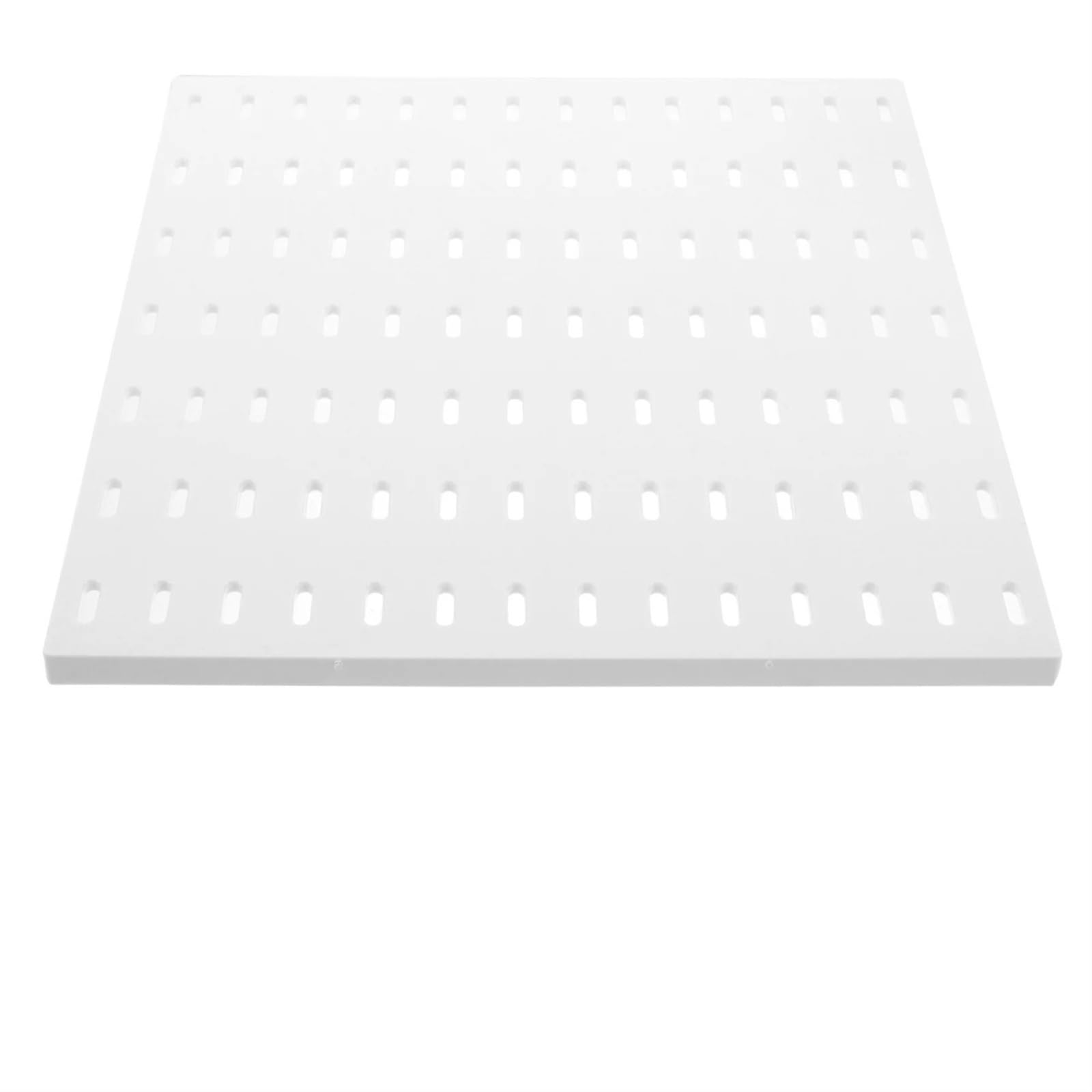 Yshiuol White Peg Boards For Walls Plastic Peg Board Rack Garage Pegboard Tool Organizer Pegboards For Walls Desk Storage