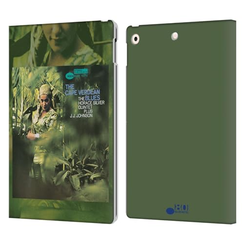 Protections iPad 10.2 coque portefeuille cuir Blue Note Records Horace Silver Cape Verdean