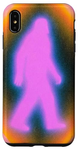 Retro Bigfoot Aura Psychedelic Rainbow Squatch Cryptozoology �X�}�z�P�[�X iPhone XS Max �p