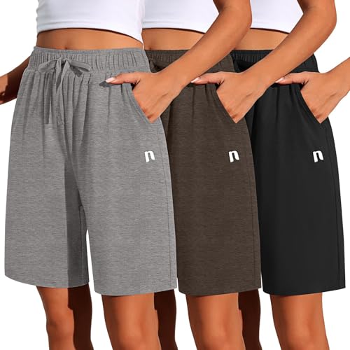 Shorts Bermudas Femininos Neer - Pack Com 3 Unidades Cintura Alta