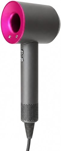 High-Speed Hair Dryer with Negative Ion Technology, Grey & Pink
