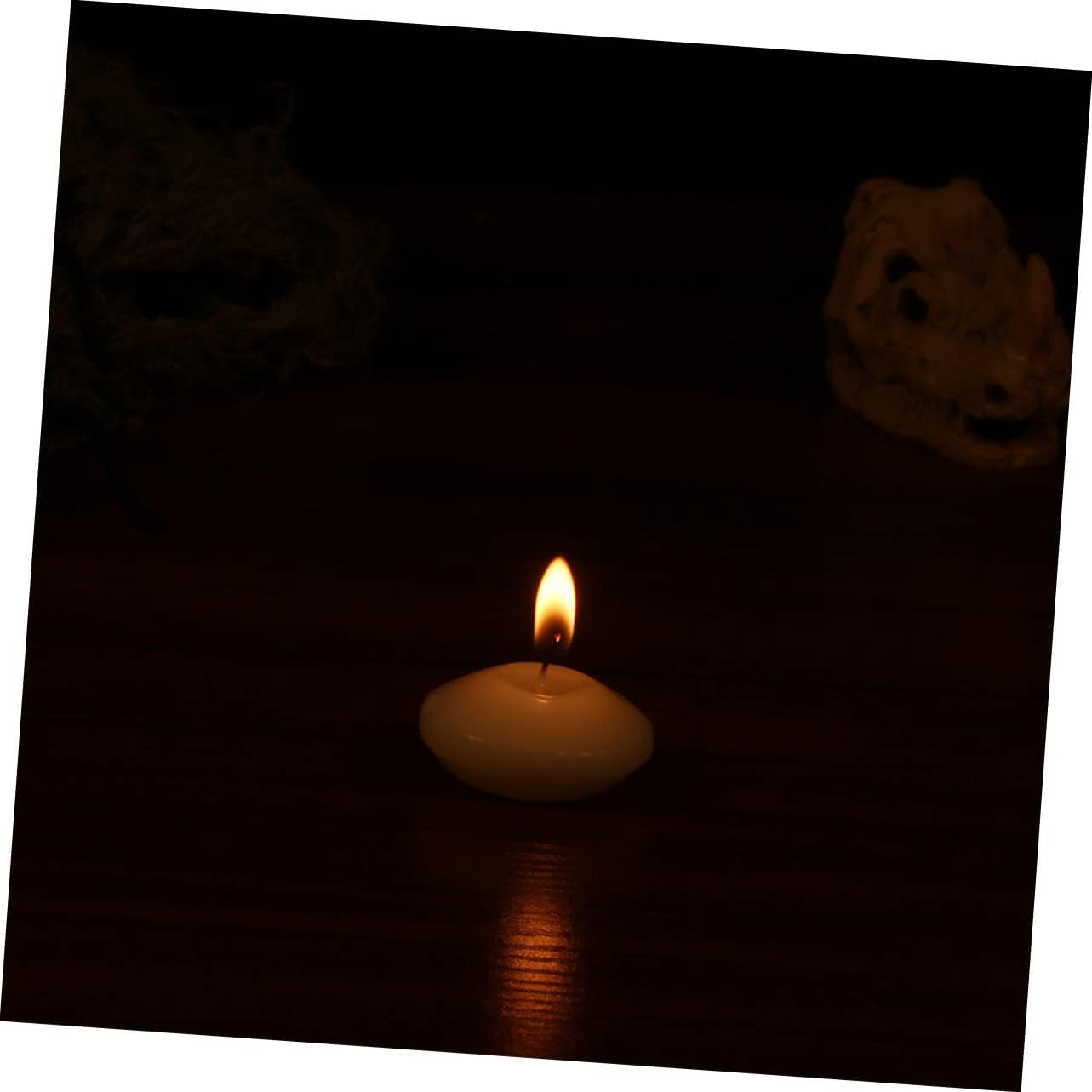 Alipis 100pcs Unscented Floating Candles for Weddings and Celebrations Beautiful Paraffin Wax Disks for Pool and Table Centerpieces for Festivals and Romantic Ambience