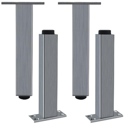 �\�t�A �r 20cm�A4�� �O���[ ���͂Ȏx���� �r �������ߋr �A���~���� | �z�Ɏ_���\�ʏ��� �\�t�@��p�r �I���ł���: 6-40cm DIY�p�Ƌ� �T�|�[�g�r �\�t�@�[�̋r DIY�����p �_�C�j���O �f�X�N �L���r�l�b�g ���b�g�p 20cm