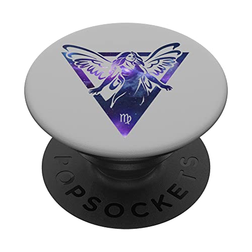 Signo del zodiaco Virgo Mujer Virgen Símbolo Horóscopo Cumpl PopSockets PopGrip Intercambiable