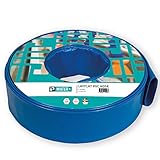 Fabricado en Suecia IP Water+ Manguera Plana de Agua Bomba Piscina de PVC, 50 mm (2\") x 25 m