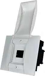 QUADRO DISTRIBUICAO PLASTICO - PROTECTBOX 4 DIN EMBUTIR BRANCO - CEMAR - 134004