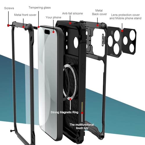 Coque iPhone 17 Pro Max métal idéale pour les trajets et vidéos - 3
