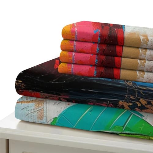 Ensemble de literie Apple 3D microfibre de qualité supérieure pour lit une place - 6