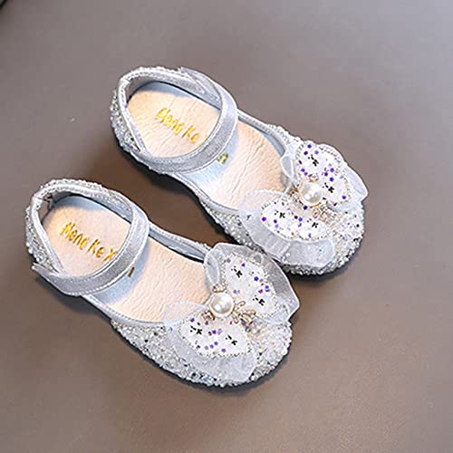 Toddler Girls Bowknot Princess Shoes Fashion Autumn Casual Shoes Dance Performance Shoes Wedding Dress Shoes2