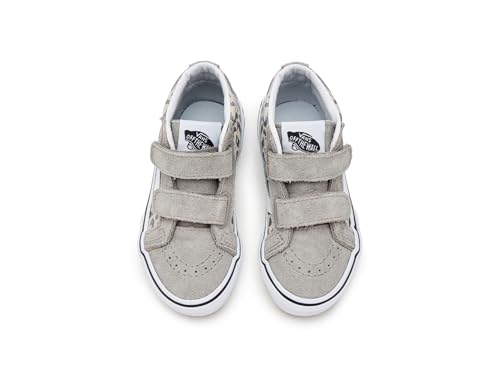 Baskets montantes enfant Vans SK8 Mid Reissue V Leopard Glitter GRAY - vue 8
