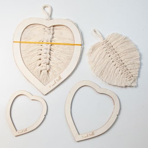 HICOHAND Macrame Leaf Template, 1 Pack Cutting Template Macrame Wall Hanging Tool Macrame Cutting Template Cutting Tool