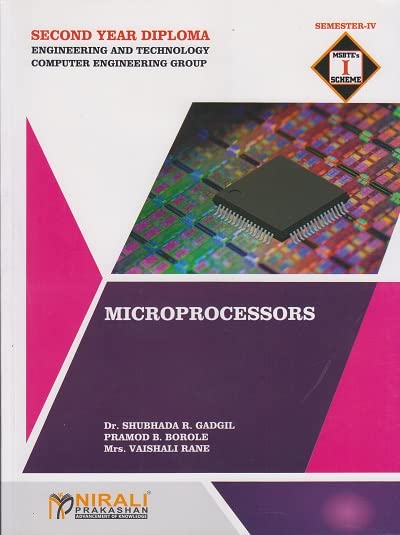 Microprocessors – For Diploma in Computer Engineering – Sem 4 – MSBTE’s I Scheme