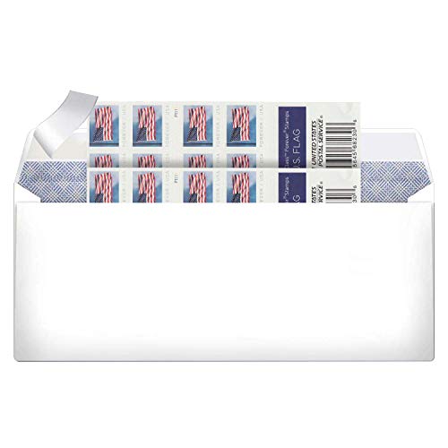 Postage Stamp Online 10# Business Envelope Additional 2019 Forever Postage Stamps (2 Booklet - 40 Stamps)