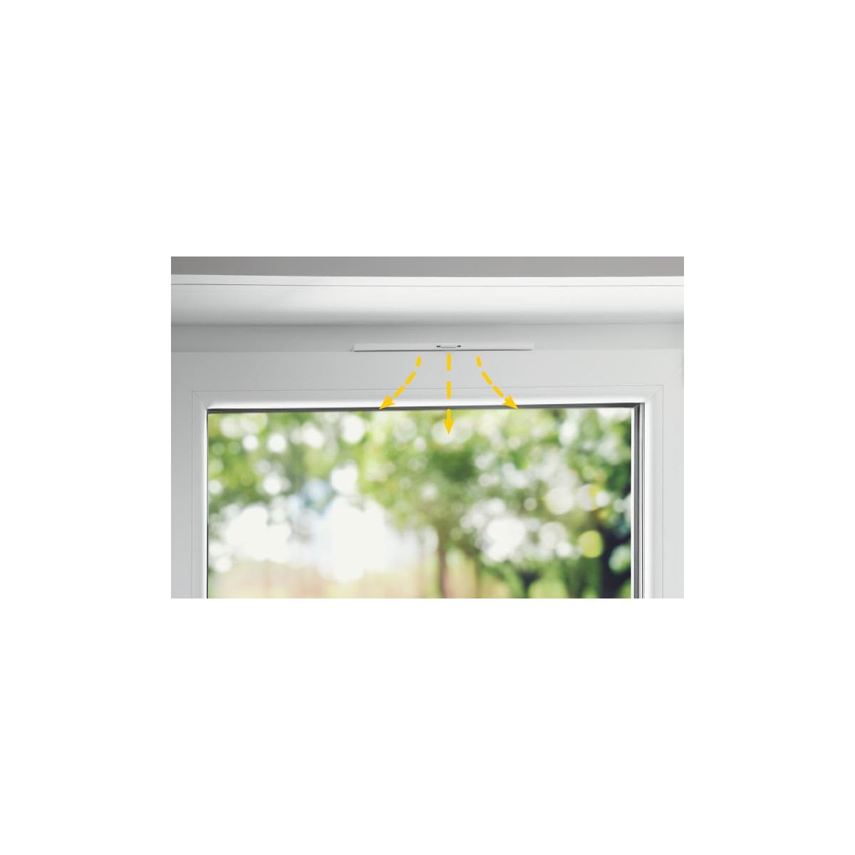 Schellenberg 46601 Lot de 2 ventilateurs de fenêtre universels pour battant de fenêtre Blanc