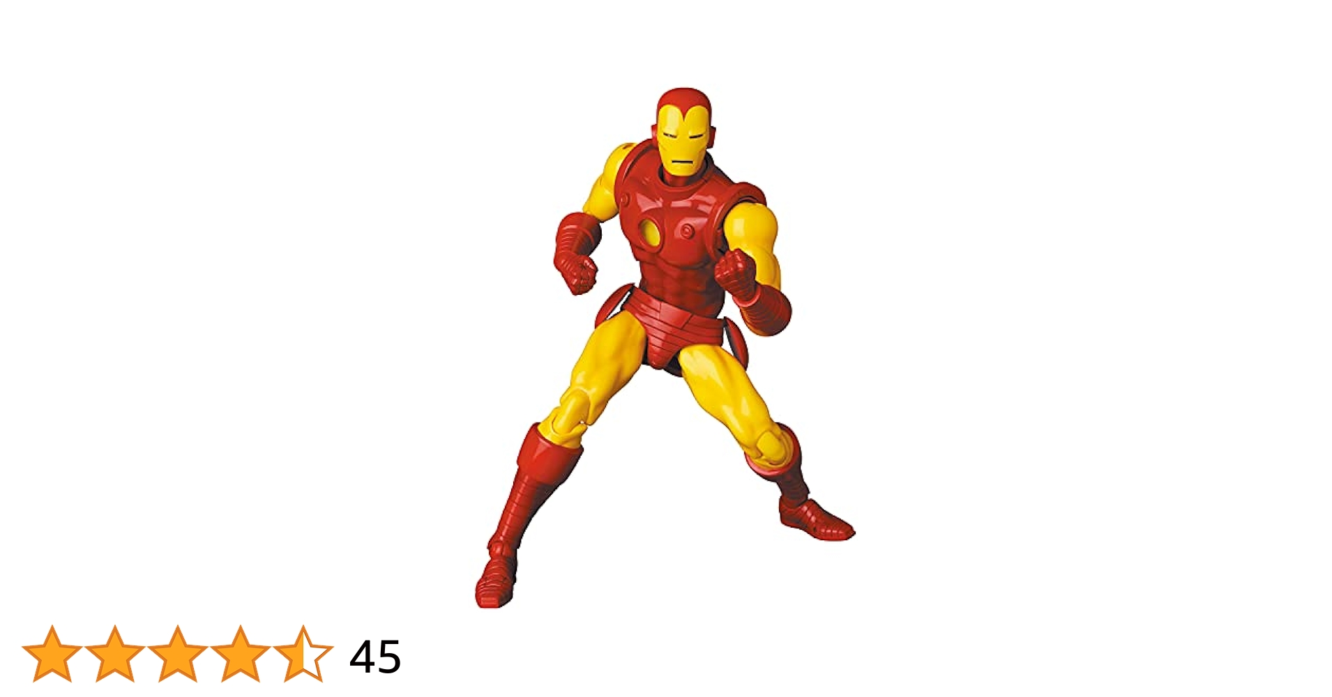 マフェックス No.165 MAFEX IRON MAN可動フィギュア Amazon.com: MAFEX No. 165 IRON MAN COMIC Ver. Total Height