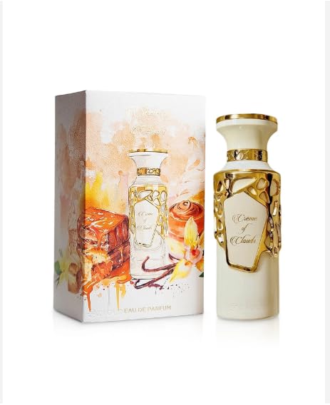 Crème of Clouds de Fragance World Eau de Parfum unisex 100 ml – Perfume mujer Gourmand Dulce con Vainilla, Crema y Caramelo