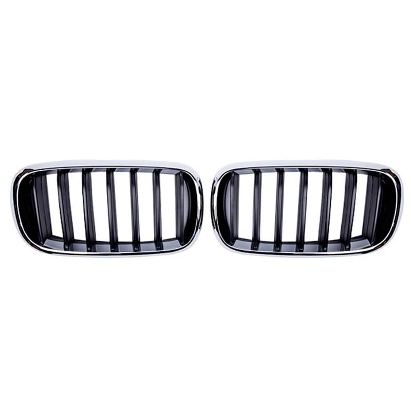 Grille de capot avant chromée pour BMW X6 F16, l'accessoire de galvanoplastie au style unique