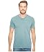 Calvin Klein Jeans Men's Short Sleeve Weekend Acid Wash V-Neck T-Shirt, Keel Blue, X-LARGE