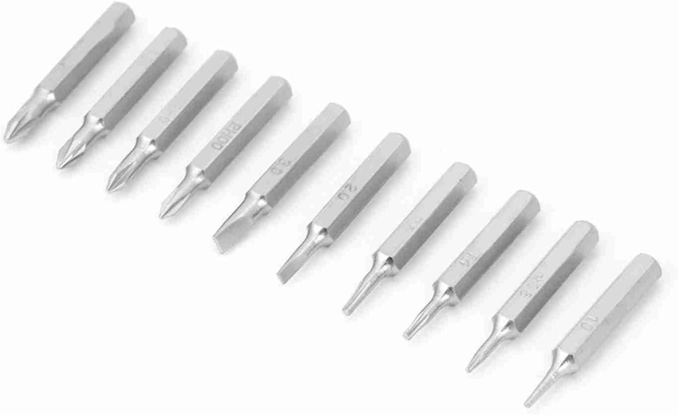 10PCS 4mm Shank Torx Bits Set T1-T5 Screwdriver Bits for Phone Repair Electronics Precision Maintenance