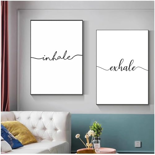 Décoration de chambre nordique toile murale salon design minimaliste 40x50