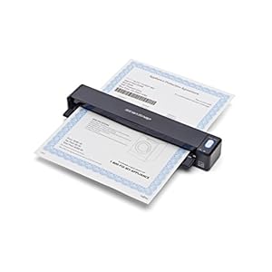 Fujitsu ScanSnap iX100 Wireless Mobile Portable Scanner for Mac or PC, Black